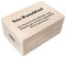 Creative Deco Personalisiert Geschenke Wunschtext Holzkiste | Dein Eigener Beliebig Text Individuelle Geschenk | Geschenkkiste Geschenkbox | Für Frauen, Männer und Paar | 30 x 20 x 14 cm