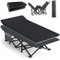 ATORPOK SHOP Lit de Camping Pliable Robuste pour Adultes,Charge Jusqu'à 200 kg, Pêche Extérieur Jardin Intérieur
