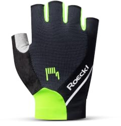 Roeckl Ivory 2 Fahrrad Handschuhe kurz schwarz/gelb 2026