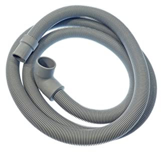 eRicambi, Tubo di Scarico Lavaggio per Lavastoviglie, Compatibile con Ariston Indesit Hotpoint Whirlpool, Colore Grigio, Lunghezza 1,8 (mt) per Modelli: LI685 LSI61E
