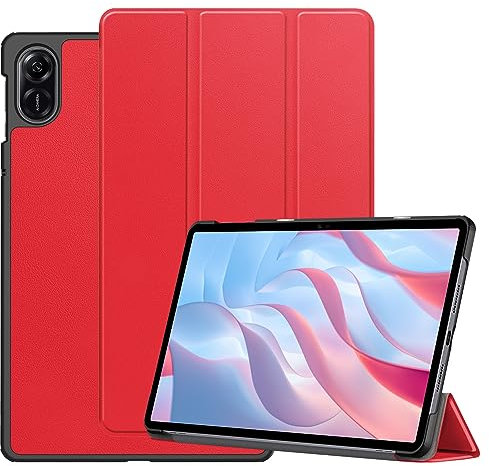 ATOOZ for Honor Pad X9 Case 11.5-inch 2023 Tablet, Ultra Thin Hard Back Case with Stand Protective Folio Cover for 11.5 Honor Tablet X9 (Red)