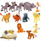 gotyou 12 Piezas Decoración Tarta León, Decoración de Magdalenas Muñeco Rey León, Muñeco Rey León, Rey León Figurita para Decoración de Tartas
