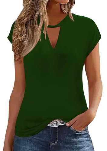 Blitzangebote des Tages Heute Befristet Leinenbluse Lustige Shirts Damen Mein Perfekter Frühling Damen Longshirt Baumwolle Women V-Ausschnitt Tops Oversized Bluse Damen Pink Danenkleidung Sale Sale