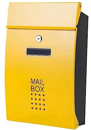 Mailbox Outdoor Mailbox Stainless Steel Post Box Post Double Door Letter Box Residential Villa Drop Box Lockable Parcel Box