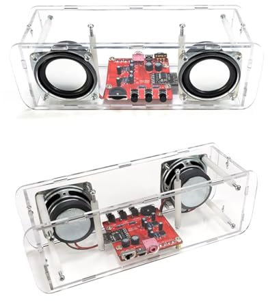 Bausatz: DIY Bluetooth Stereo-Lautsprecher mit Gehäuse
