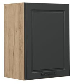 Vicco Armario Colgante R-Line, Antracita casa de Campo, 45 cm