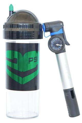 TUBOPLUS 29PSI X3e con Bomba - Presurizador de Pelotas de Pádel y Tenis | Capacidad para 3 Pelotas | Bote Hermético | Incluye Inflador con Manómetro