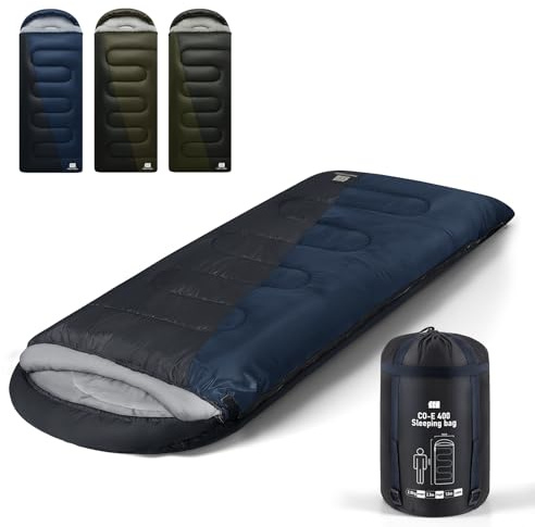 TANSTRIDER 0 Degree XXL Sleeping Bags for Adults Cold Weather,Camping Sleeping Bag with Compression Sack for Winter Hiking, Hunting,Traveling