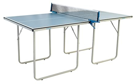 Vollint BigBounce Table Tennis Tables, Outdoor, Indoor, 3/4 Lite size tables, Ping Pong Equipment for Families, Foldable & Easy to Store, Accessories Included, Solid Steel Frame