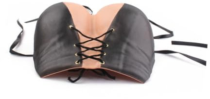 Abaodam 2 Stück Simulation Weibliche Brust Prothese Cosplay Requisiten für Party und Bühne für Kreative Streiche und Verkleidungen