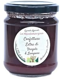 Mermelada extra de fresa y frambuesa