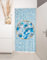 DEFACTO Flauschvorhang Türvorhang (90x200 cm) Chenille Fliegenschutz Insektenschutz Camping 100% Made In Italy - Vielseitig, Leicht Zu Reinigen, Effektiver Sicht- Und Hitzeblocker - Blau