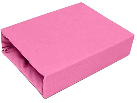 Best for Home elastisches Jersey Spannbettlaken | Spanbettlaken 90x200cm | 100% Baumwolle und Jersey Spannbettlaken und Jersey Spann bettlaken | Warme Spann bettlaken