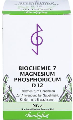 Biochemie 7 Magnesium phosphoricum Bombastus D12 Tbl., 500 St. Tabletten