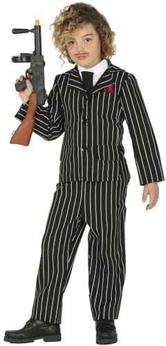 FIESTAS GUIRCA Child Gangster Mob Zoot Suit Fancy Dress Costume 10-12 years