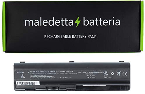 Batteria HQ 5200mAh 10,8V per portatile HP-compaq SOSTITUISCE le batterie originali e compatibiliHSTNNC51C, HSTNN-C51C, HSTNNC52C, HSTNN-C52C, HSTNNC53C, HSTNN-C53C, HSTNNCB72, HSTNN-CB72, HSTNNCB73, HSTNN-CB73, HSTNNDB72, HSTNN-DB72, HSTNNDB73, HSTNN-DB73, HSTNNIB72, HSTNN-IB72, HSTNNIB73, HSTNN-IB73, HSTNNIB79, HSTNN-IB79, HSTNNLB72, HSTNN-LB72, HSTNNLB73, HSTNN-LB73, HSTNNQ34C, HSTNN-Q34C, HSTNNUB72, HSTNN-UB72, HSTNNUB73, HSTNN-UB73, HSTNNW48C, HSTNN-W48C, HSTNNW49C, HSTNN-W49C