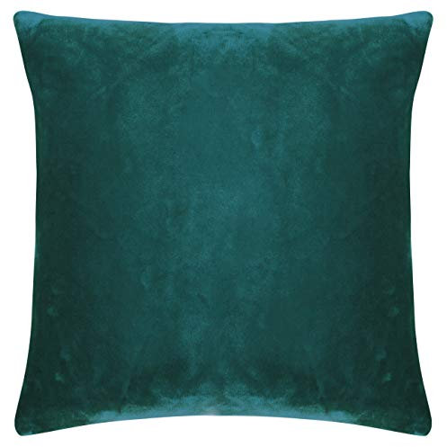Pad - Kissenhülle - Kissenbezug - Smooth - Samt - Petrol/blau - 50 x 50 cm