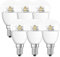 Osram LED Star Classic P, LED Lampe in Tropfenform mit E14- Sockel, Nicht Dimmbar, Ersetzt 40 Watt, Klar, Warmweiß, 6er- Pack