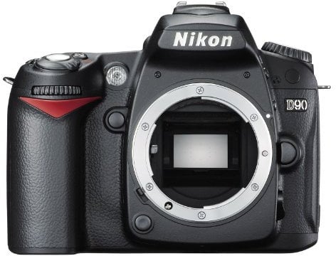 Nikon D90 Digital SLR Camera Body Only (12.3MP) 3 inch LCD (Certified Refurbished)