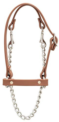 Weaver Leather Uni – Erwachsene Goat Halter Total Control Ziegenhalfter, Braun, one_Size