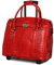 Bowatex Business Damen Aktentasche Laptoptasche 2 Rollen Trolley Rot