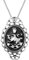 Twilight inspirierter Schmuck, Vampir-Fan, Mädchen, Vampir-Geschenk, Halskette, inspiriert von Rosalie Culle, Metall