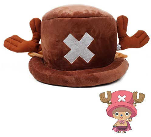 Anime Caps One Piece Tony Chopper Cosplay Süße Plüsch Mütze Warm Winter Halloween Party