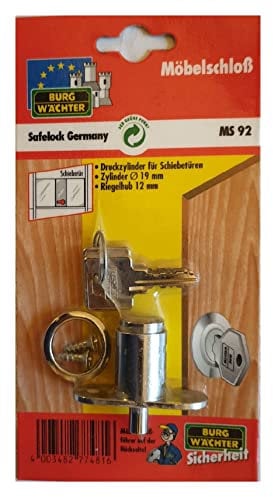 Einkauf Möbelschloß - Druckzylinder für Schiebetüren MS92 19 mm Durchmesser