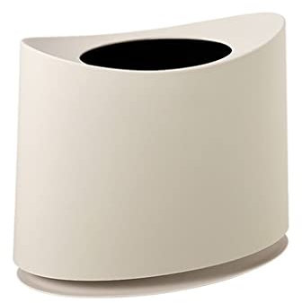 Poubelle Salle de Bain Poubelle à double couche boîte de poubelle en plastique ménagère ne peut pas couvrir les poubelles à la mode des poubelles à la mode des poubelles modernes panier usé de cuisine