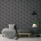 Livingwalls Premium Wall 2 389633 Papier peint non tissé Gris foncé 10,05 m x 0,53 m Fabriqué en Allemagne