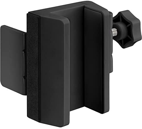 InLine® Table Leg Clamp for Power Strip Screw Terminal Black