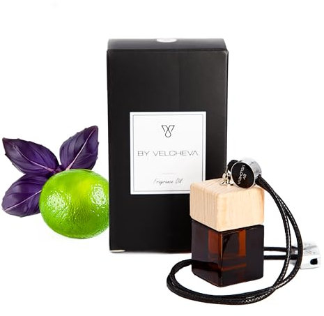 BY VELCHEVA | Deodorante per auto | LIME BASIL | 10 ml