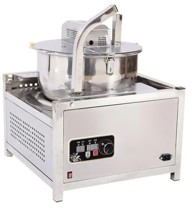 luckxuan Palomitero Máquina de Palomitas de maíz, calefacción electromagnética, máquina Comercial de Palomitas de maíz a Gas, máquina de Palomitas de calefacción eléctrica Maquina Palomitas