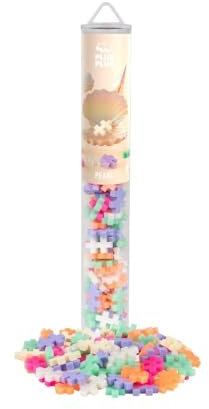 Plus-Plus 100 Tube Kreativ Bausteine Pearl