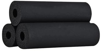 Rohrdämmung 1.7M Länge für Griffstütze Fitnessgerät ID 6MM bis 32MM T 9MM Rohrisolierung Wasserdicht Wärmeerhaltung Flexibel Schwarz Isolierschlauch(Größe:ID: 60mm x T: 20mmx L: 1.8m 1Pcs)
