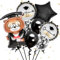 AUNGKWANG 8 Stück Abschlussballons, Bären-Abschlussfolienballons, Abschlussballon-Set, Abschlussparty-Dekorationen, Abschlusszeremonie, Abschlussurkunde, Geschenkdekorationen