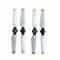 Wivplex 4 Pezzi Eliche for droni a sgancio rapido Eliche Pieghevoli 4730 Lame Accessori Ricambi Vite alare Blu Rosso Bianco, for DJI, Spark Lame per droni(White)