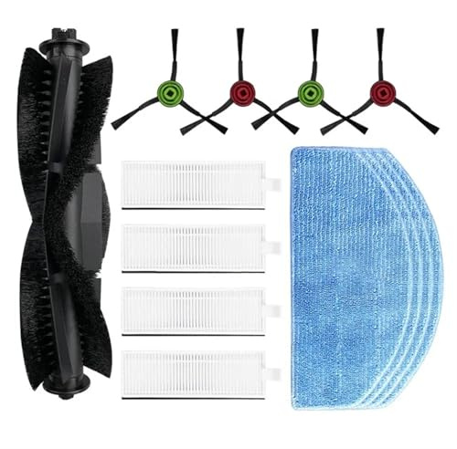 Ersatz für VIO-mi V3 für Ab-solut Roller Seitenbürste Hepa Filter Mop Tücher Roboter Staubsauger Zubehör