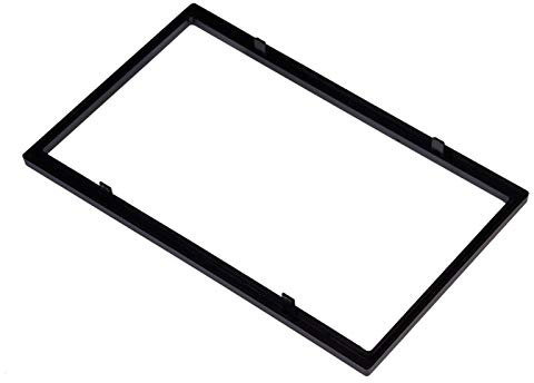 Autoradio Metallrahmen – Rahmen Multimedia-Player Auto | Gehäuse Radio Media-Player Autoradio Gehäuse Rahmen | Dicker Autoradio Autoradio-Halterung Rahmen Trim für 2 DIN-Autoradio 178 x 100 mm