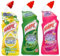 Harpic 3-in-1 Toilet Cleaner Household Cleaning Bundle Giftset Kit, Pink Blossom, Citrus, Pine Fresh 750ml, Bathroom Cleaning, Stain Removal, Fresh Fragrance, Ideal for Home & Kitchen Cleaning
