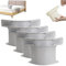 Supports De Draps, Porte-draps De Lit avec des Bandes De Verrouillage, Clips De Feuille De Verrouillage sans Glissement, Attache Drap pour Tous Les Matelas, Couvertures, Literie (Gris-4pcs)
