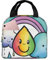NImongt Rainbow Clouds Raindrop - Bolsa térmica impermeable a prueba de fugas para niños y adultos, lonchera para escuela, trabajo, picnic, viajes