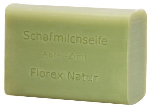 Schafmilch-Seife mit Apfel-Zimt Duft ! 100g