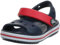 Crocs Crocband Sandal Kids, Unisex - Kinder Sandalen,Blau Navy Rot,19 EU