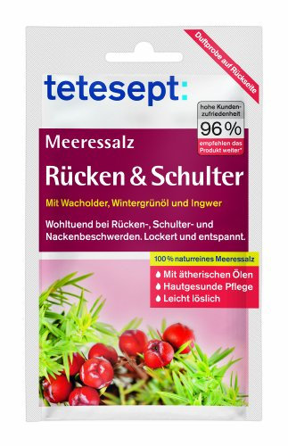 Tetesept Meeressalz Rücken und Schulter, 80g, 1er Pack (1 x 80 g)