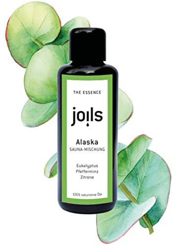 JOILS® Saunaaufguss ALASKA, 100ml, 100% naturreines Öl für Ihre Sauna, ätherisches BIO-Saunaöl vom Familienbetrieb aus dem Schwarzwald