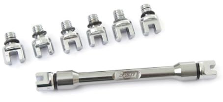 DRC Speichenschlüssel Silber Gr. 4.0-6.2 mm