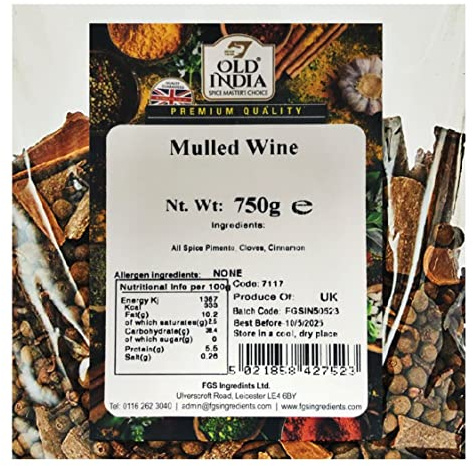 Old India Mulled Wine 750 g