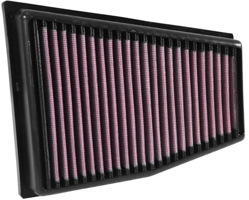 K&N Engine Air Filter: Increase Power & Acceleration, Washable, Premium, Replacement Car Air Filter: Compatible with 2010-2015 AUDI (A4, A5, RS4, RS5), 33-3031