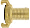 VARIOSAN Schnellkupplung Schlauchstück 12142, 3/8 Tülle, Messing blank, System Geka